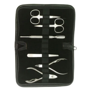 6-Piece Black Box Manicure & Pedicure Set