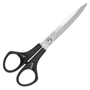 Plastic Handle Economical Barber Scissor.