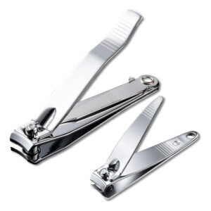 Ultra Sharp Stainless Steel Fingernail and Toenail Clipper Cutters,Travel Nail Kit for Men Women